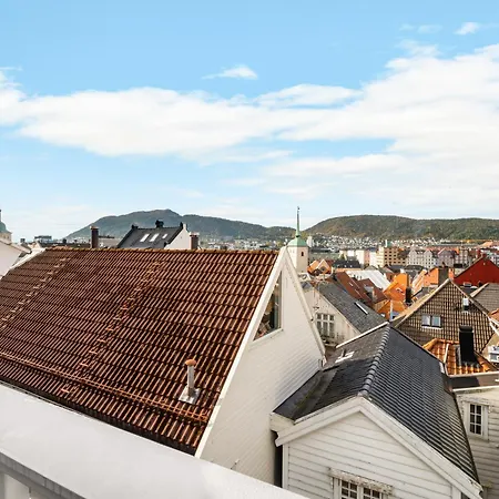 Leilighet Bryggen Historical Townhouse I Rooftop Views! *